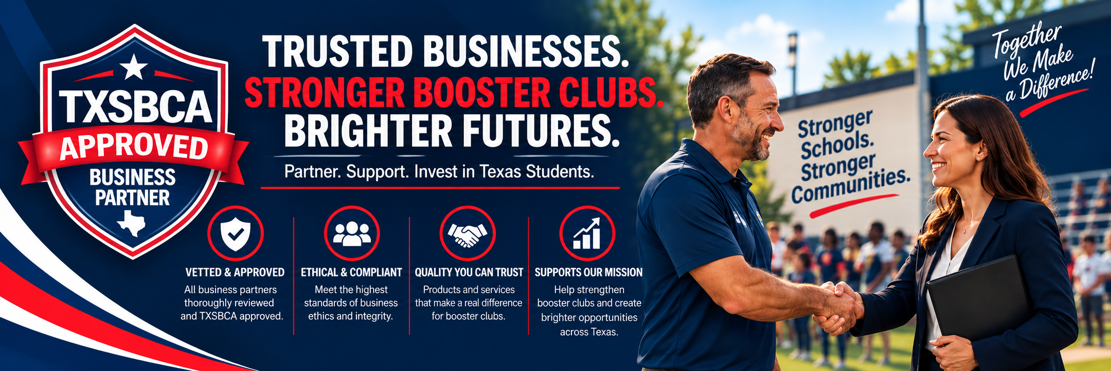 Stronger Together. Greater Impact. Our trusted business partners.